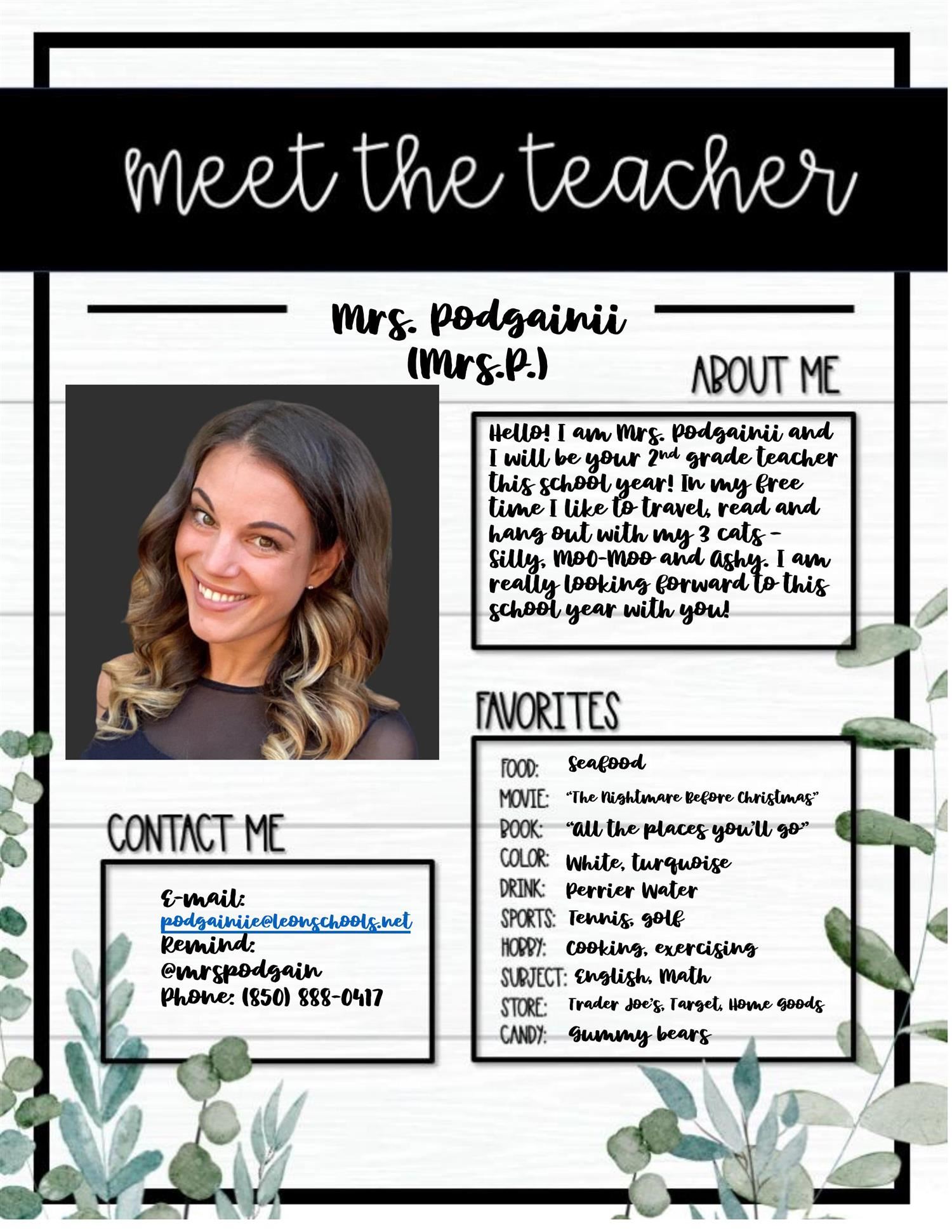 Meet the Teacher