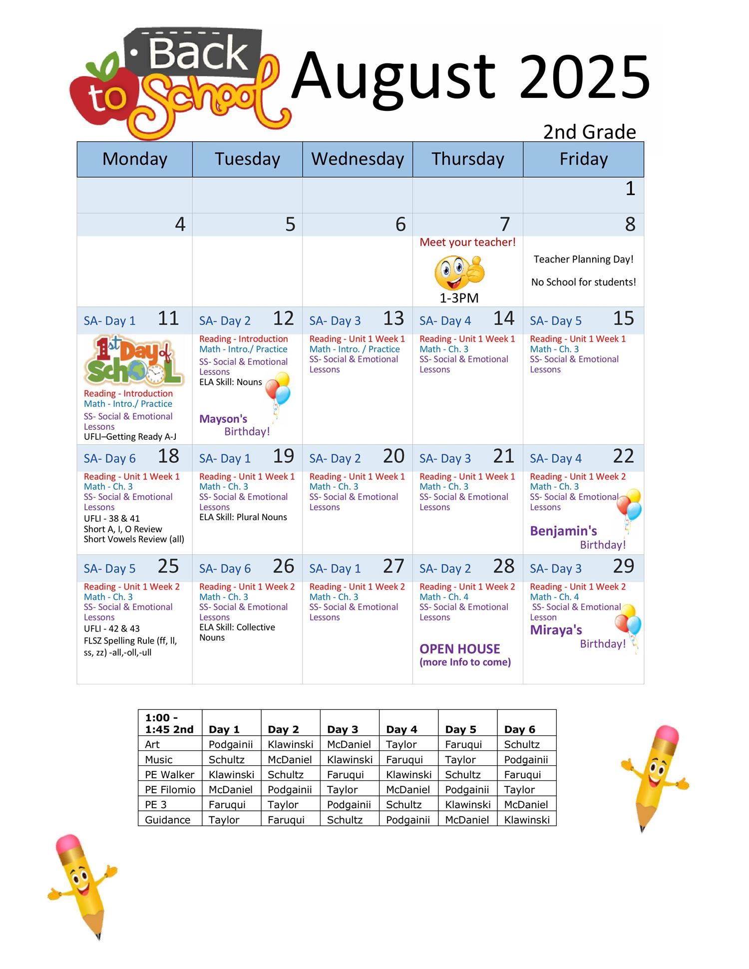 Calendar