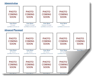 Faculty and Staff Grid