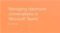 Teams Tip 3: Foster classroom collaboration
